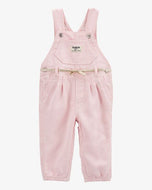 OshKosh Toddler Girl Pink Striped Overalls