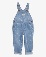 OshKosh Toddler Girl Heart Denim Overalls