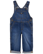 OshKosh Toddler Boy Stretch Denim Overalls
