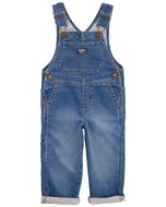 OshKosh Toddler Boy Stretch Denim Overalls