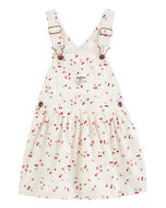 OshKosh Toddler Girl Strawberry/ Cherry Print Jumper Dress (Skirtall)