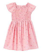 Carregar imagem no visualizador da galeria, OshKosh Toddler Girl Pink Floral Dress
