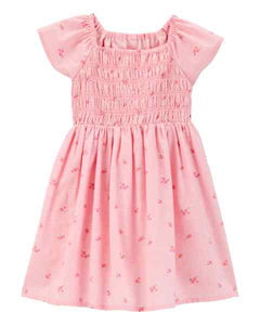 OshKosh Toddler Girl Pink Floral Dress