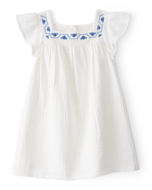 Carter's Toddler Girl White Embroidered Dress