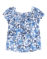 Carter's Toddler Girl Blue Floral Top