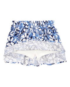 Carter's Toddler Girl Blue Floral Skort