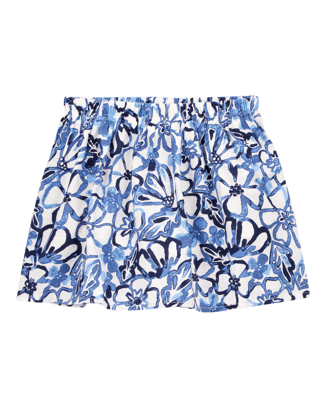 Carter's Toddler Girl Blue Floral Skort