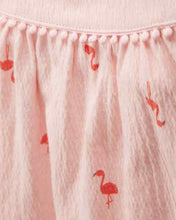 Cargar imagen en el visor de la galería, Carter&#39;s Toddler Girl Pink Flamingo Top
