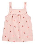 Carter's Toddler Girl Pink Flamingo Top