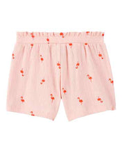 Carregar imagem no visualizador da galeria, Carter&#39;s Toddler Girl Pink Flamingo Shorts
