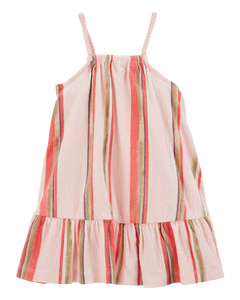 Carter's Toddler Girl Multi Color Striped Dress