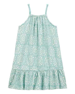 Carter's Toddler Girl Floral Crinkle Jersey Dress