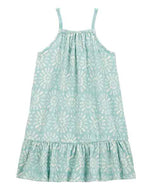 Carter's Toddler Girl Floral Crinkle Jersey Dress