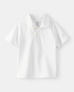 OshKosh Toddler Boy White Polo