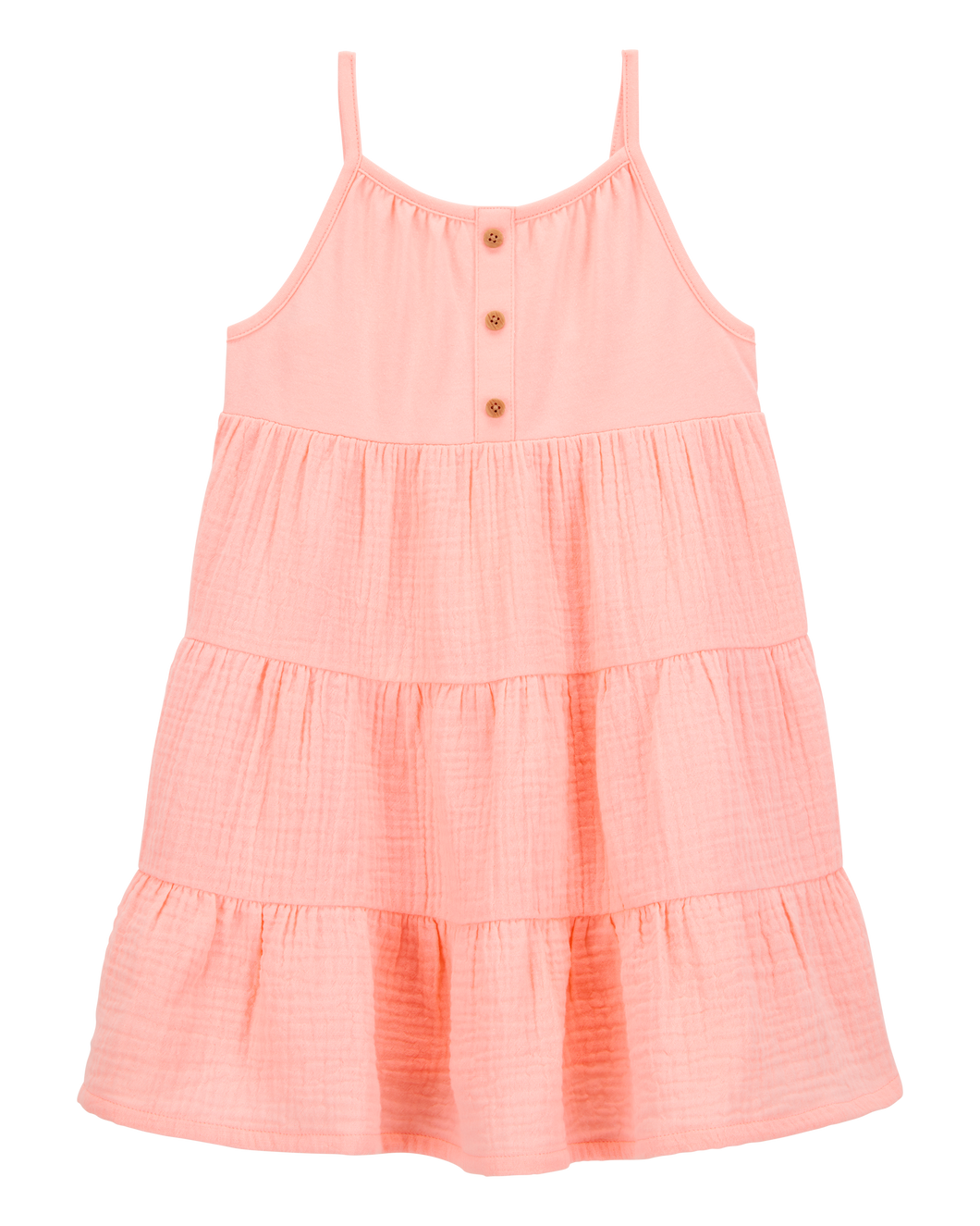 OshKosh Toddler Girl Peach Straps Dress