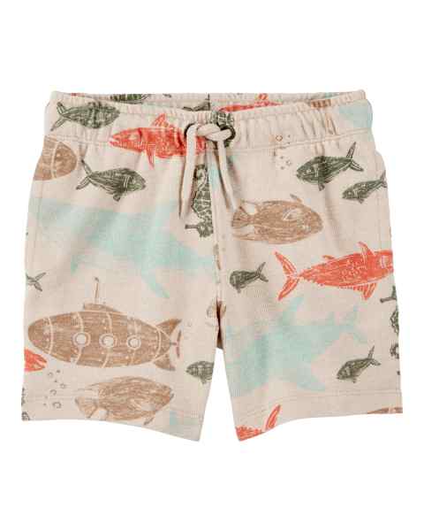 Carter's Toddler Boy Sea Print Shorts