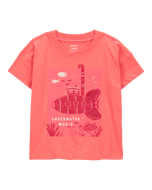 Carter's Toddler Boy Coral Submarine Tee