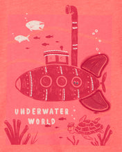 Cargar imagen en el visor de la galería, Carter&#39;s Toddler Boy Coral Submarine Tee

