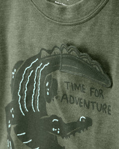 Carter's Toddler Boy Green Crocodile Tee