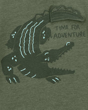 Afbeelding in Gallery-weergave laden, Carter&#39;s Toddler Boy Green Crocodile Tee
