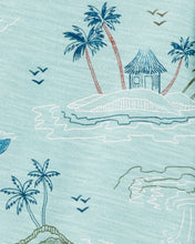 Cargar imagen en el visor de la galería, Carter&#39;s 2pc Toddler Boy Blue Beach Polo &amp; Shorts Set
