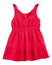 Carregar imagem no visualizador da galeria, Carter&#39;s Toddler Girl Red Dress
