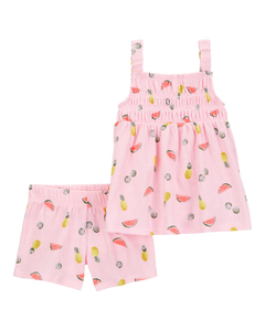 Carter's 2pc Toddler Girl Watermelon Top and Shorts Set