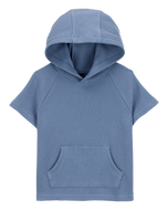 OshKosh Toddler Boy Blue Hooded Polo