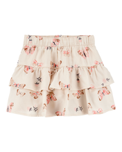 Load image into Gallery viewer, Carter&#39;s Toddler Girl Beige Butterflies Skort
