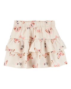 Carter's Toddler Girl Beige Butterflies Skort