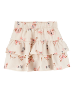 Carter's Toddler Girl Beige Butterflies Skort