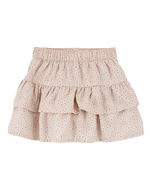 Carter's Toddler Girl Beige Floral Skort