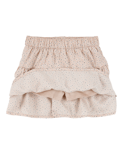 Carter's Toddler Girl Beige Floral Skort