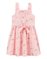 Carter's Toddler Girl Pink Butterflies Dress