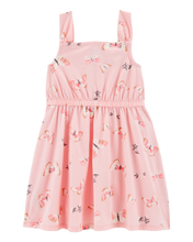 Afbeelding in Gallery-weergave laden, Carter&#39;s Toddler Girl Pink Butterflies Dress

