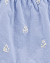 Cargar imagen en el visor de la galería, Carter&#39;s 2pc Toddler Girl Blue Top and Shorts Set
