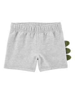 Carter's 2pc Toddler Boy Dino Tee & Grey Shorts Set