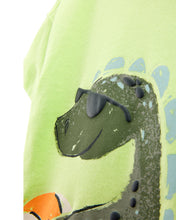 Afbeelding in Gallery-weergave laden, Carter&#39;s 2pc Toddler Boy Dino Tee &amp; Grey Shorts Set
