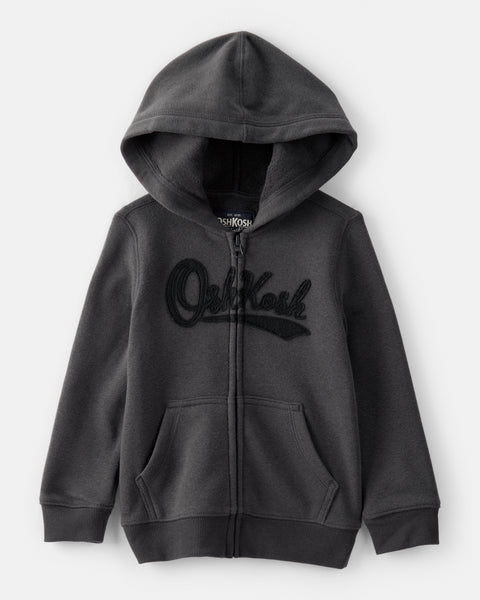 OshKosh Toddler Boy Dark Grey Hoodie