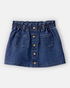Carter's Toddler Girl Denim Button-Front Skirt