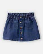 Carter's Toddler Girl Denim Button-Front Skirt