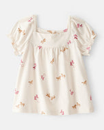 OshKosh Toddler Girl Cowgirl Print Tee