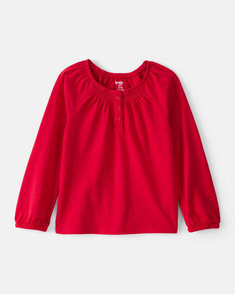Oshkosh Toddler Girl Red Top