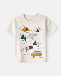 Carter's Toddler Boy Ivory Camping Tee