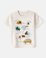 Carter's Toddler Boy Ivory Camping Tee