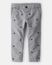 Load image into Gallery viewer, OshKosh Toddler Boy Grey Bear Print  Pants
