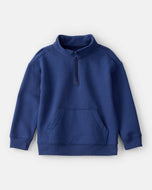 Carter's Toddler Boy Navy Quarterzip Pullover