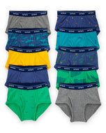 Carter's 10pk Kid Boy Multi-Color Dino Print Cotton Briefs