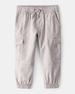 Carter's Toddler Boy Cotton Cargo Pants - Grey