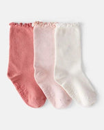 Carter's 3pk Toddler Girl Ankle Socks